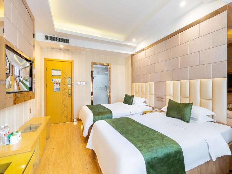 Greentree Inn Zhejiang Jinhua Yiwu International Trade City Changchun Street Shell Hotel Esterno foto