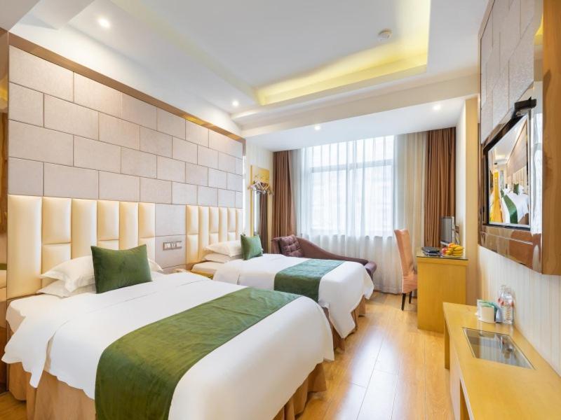 Greentree Inn Zhejiang Jinhua Yiwu International Trade City Changchun Street Shell Hotel Esterno foto