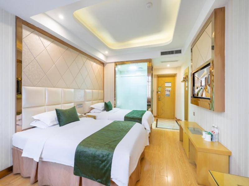 Greentree Inn Zhejiang Jinhua Yiwu International Trade City Changchun Street Shell Hotel Esterno foto