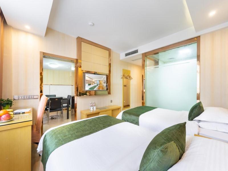 Greentree Inn Zhejiang Jinhua Yiwu International Trade City Changchun Street Shell Hotel Esterno foto