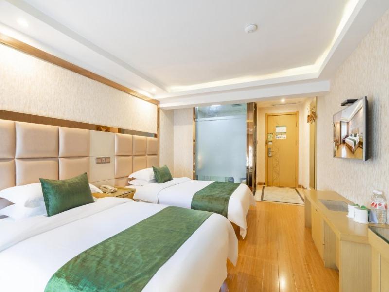 Greentree Inn Zhejiang Jinhua Yiwu International Trade City Changchun Street Shell Hotel Esterno foto
