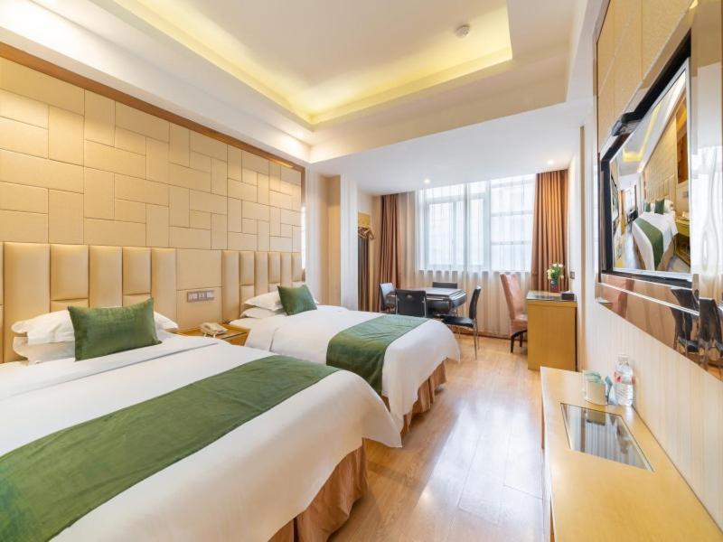 Greentree Inn Zhejiang Jinhua Yiwu International Trade City Changchun Street Shell Hotel Esterno foto