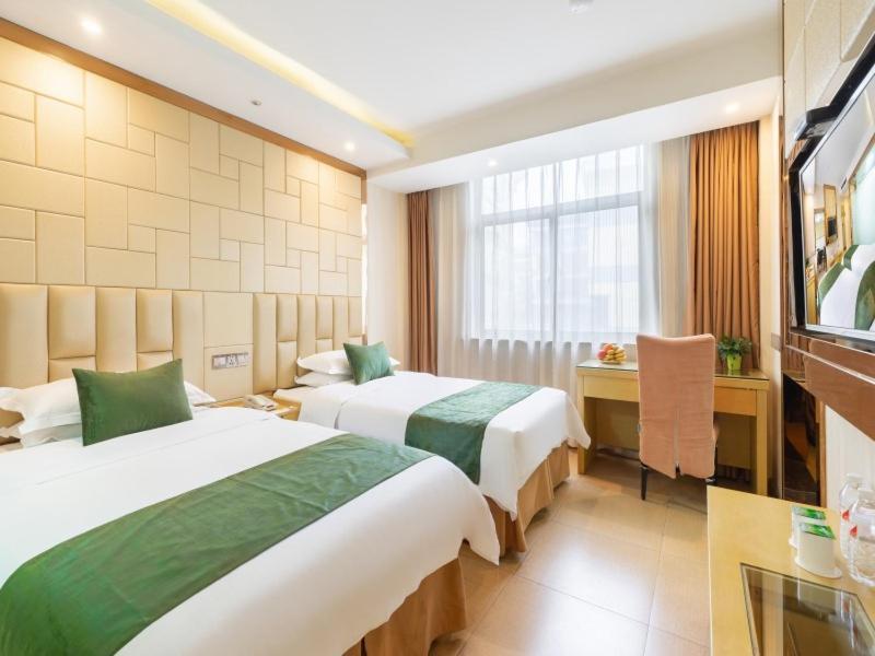 Greentree Inn Zhejiang Jinhua Yiwu International Trade City Changchun Street Shell Hotel Esterno foto