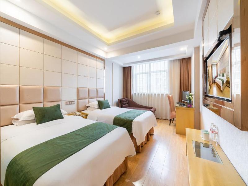 Greentree Inn Zhejiang Jinhua Yiwu International Trade City Changchun Street Shell Hotel Esterno foto