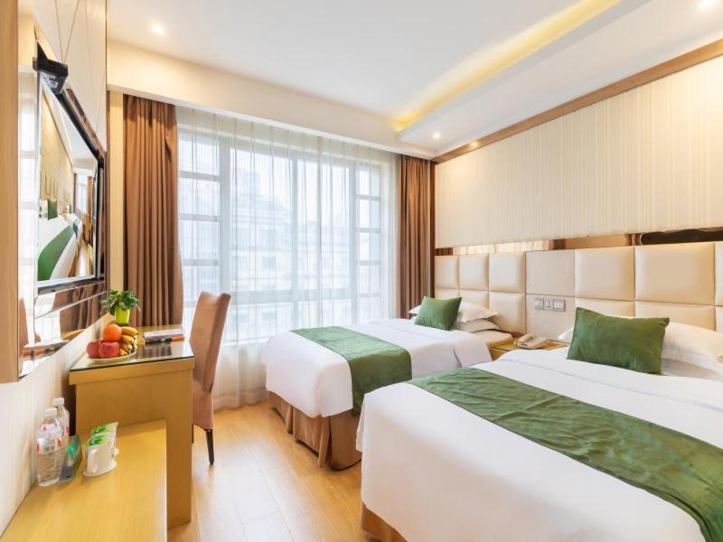 Greentree Inn Zhejiang Jinhua Yiwu International Trade City Changchun Street Shell Hotel Esterno foto