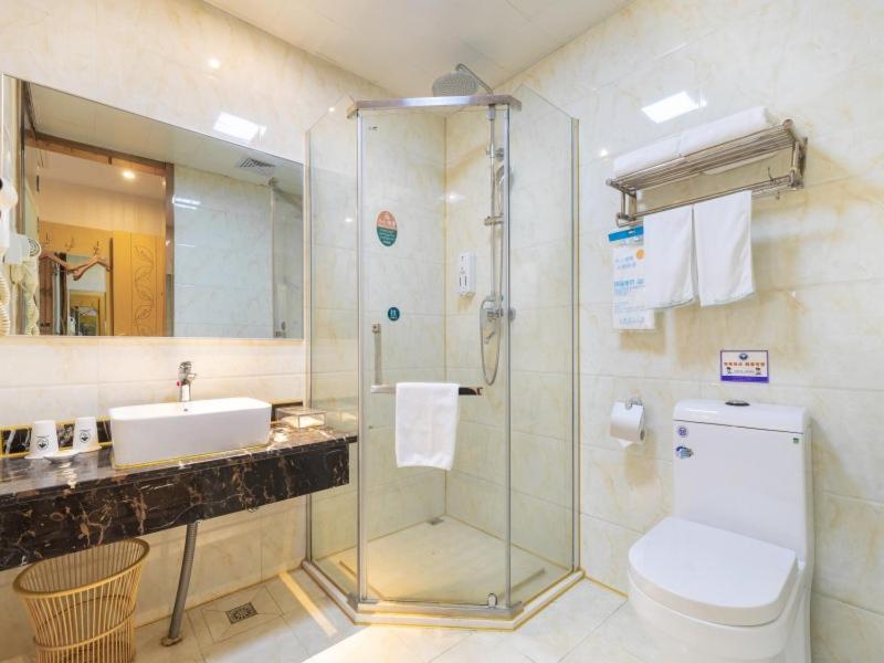 Greentree Inn Zhejiang Jinhua Yiwu International Trade City Changchun Street Shell Hotel Esterno foto