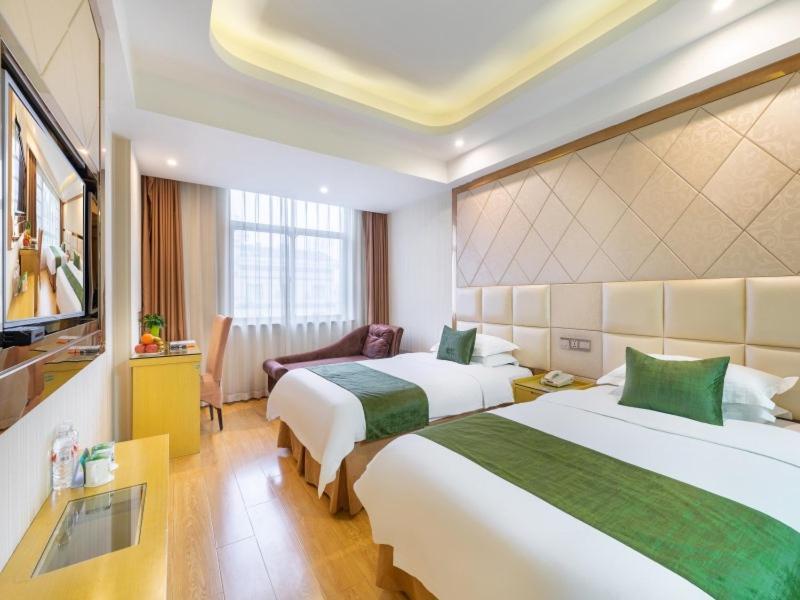 Greentree Inn Zhejiang Jinhua Yiwu International Trade City Changchun Street Shell Hotel Esterno foto