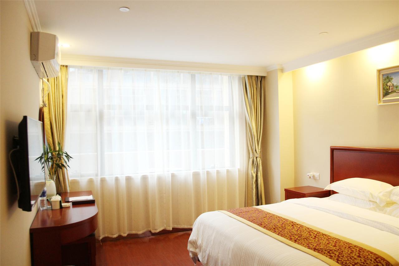 Greentree Inn Zhejiang Jinhua Yiwu International Trade City Changchun Street Shell Hotel Esterno foto